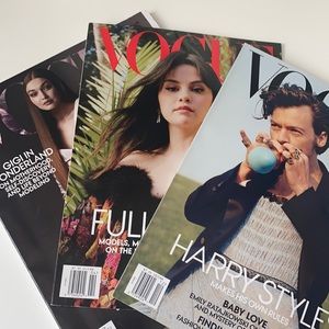 VOGUE MAGAZINES Selena GomezHarry Styles GigiHadid